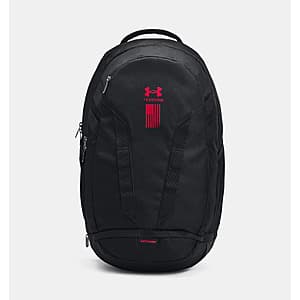Under Armour UA Hustle 5.0 Backpack (Black / Red) $17.85 + Free Shipping