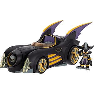 DC X Sonic Batmobile Shadow-fied! w/ 2.5" Shadow as Batman Action Figure $14.80