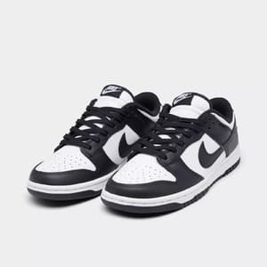 Women's Nike Dunk Low Retro Casual Shoes (White/Black) $20 + Free Store Pickup