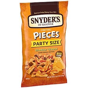 18-Oz Snyder's of Hanover Pretzel Pieces (Cheddar Cheese) $3.55 w/ Subscribe & Save