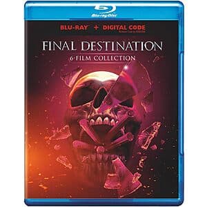 6-Film Final Destination Collection (Blu-ray + Digital) $23