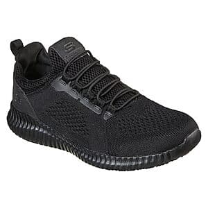 Skechers Men's Cessnock Slip Resistant Food Service Shoes (Black, Regular & Wide) $35 + Free Shipping