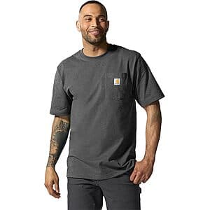 Carhartt Men's Iconic K87 Pocket T-Shirt $13.70