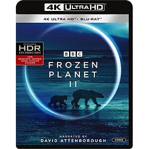 BBC Earth 4K Films: Frozen Planet II $14.44, The Green Planet $14.02 (or Less) + Free Shipping