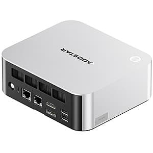 AOOSTAR MACO 6850H Mini PC: Ryzen 7 Pro 6850H, 24GB RAM (No OS or SSD) $266 or Less + Free S&H