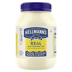 30-Oz Hellmann's Mayonnaise Real Mayo $2.70 w/ Subscribe & Save