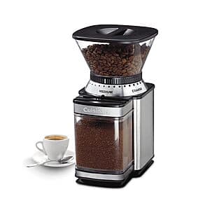 Cuisinart Automatic Burr Coffee Grinder (DBM-8P1, Black Stainless Steel) $38.90 + Free Shipping