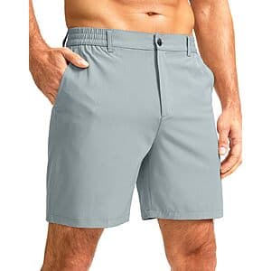 G Gradual Men's Lightweight Golf Shorts (3 Inseam Lengths, Various Colors) $14.85