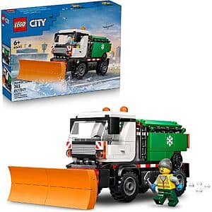 263-Pc LEGO City Snowplow Truck Building Set $19.60