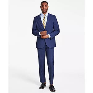 Men's Suits & Sport Coats: 2-Piece Nautica Men's Modern-Fit Bi-Stretch Suit $100 & More + Free Shipping
