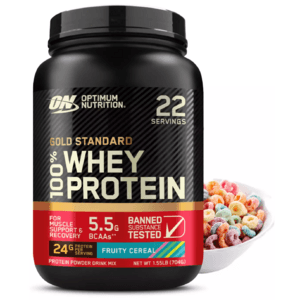 1.55lb Optimum Nutrition Gold Standard 100% Whey Protein Powder (Fruity Cereal, 22 Servings) $14 + Free Store Pickup