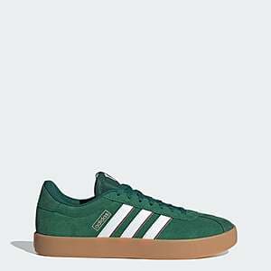 adidas Men's CL Court 3.0 Shoes (Dark Green/Cloud White/Collegiate Burgundy) $23 + Free Shipping