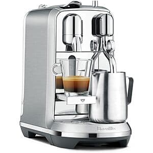 Nespresso Creatista Plus Espresso Machine by Breville $389 + Free Shipping