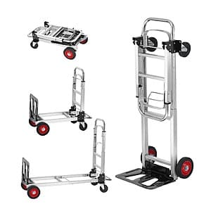 SucceBuy Lightweight Folding Hand Truck Dolly (400lb Capacity) $35.40 + Free S&H