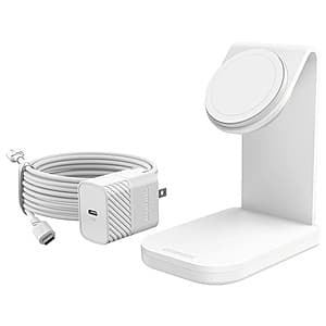 OtterBox 15W MagSafe Wireless Charging Stand, Cable, and Power Adapter Bundle $15 + Free S&H w/ Amazon Prime