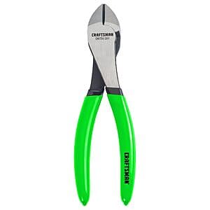 Select Accounts: CRAFTSMAN 7" Hi-Viz Diagonal Plier Cutters $7