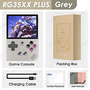 Anbernic RG35XX Plus Portable Retro Game Emulation Handheld (Grey) $42.50 + Free Shipping
