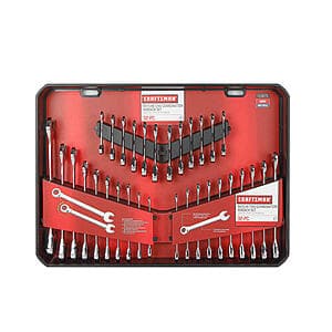32-Pc Craftsman SAE & Metric Ratcheting Combination Wrench Set (913271) $120 + Free S&H