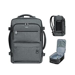 WANDF Personal Item 17" Laptop Travel Backpack (2 Colors) $20 + Free S&H