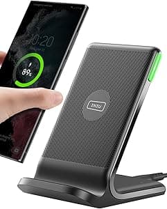INIU 15W Fast Wireless Charging Stand (Black) $7.80