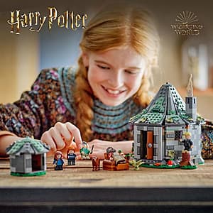 896-Piece LEGO Harry Potter Hagrid's Hut: An Unexpected Visit Building Toy $42 + Free S/H