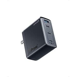 Prime: Anker 747 4-Port GaNPrime USB-C Charger (Up to 150W Max; USB-C 100W) $60 + Free S&H