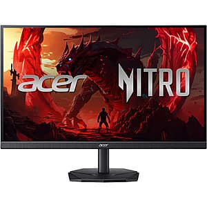 27" Acer Nitro KGB271U 1440p 200Hz 0.5ms HDR FreeSync Premium IPS Monitor $140 + Free S&H