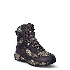 8" Ozark Trail Men's Hunting Boots (Real Tree or Mossy Oak Camo) $30