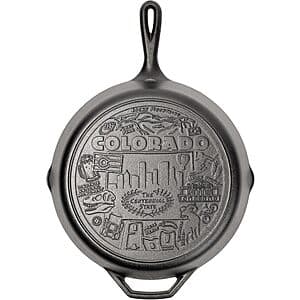 Lodge 12" American Road Trip Series Seasoned Cast Iron Skillet (Various States) $27.95