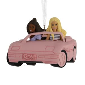 Hallmark Christmas Ornaments: Barbie in Car $2.40 & More