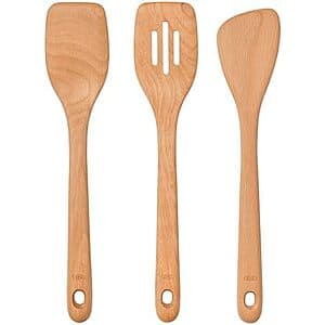 3-Pc OXO Good Grips Solid Beechwood Wooden Turners $10.20