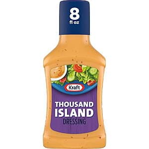 Select 8-oz Kraft Salad Dressings (Catalina, Ranch, Caesar, Thousand Island) $1 + Free Pickup