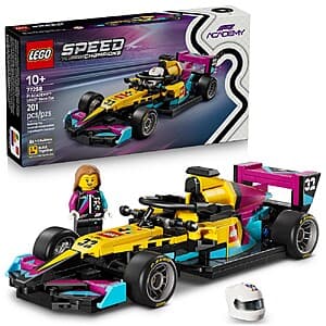 201-pc LEGO Speed Champions F1 ACADEMY Race Car (77258) $18.50