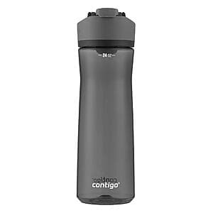 24-oz Contigo Cortland 2.0 Water Bottle w/ AUTOSEAL Lid (licorice) $11