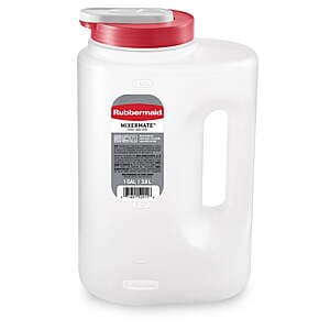 1-Gal Rubbermaid Mixermate Leak-Resistant Pitcher $5.45