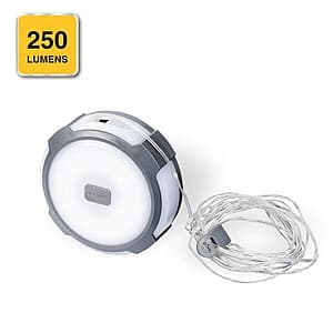 250-Lumen Defiant 2-in 1 Multi-functional Rechargeable Utility Light w/ String Light $14.90 + Free Shipping