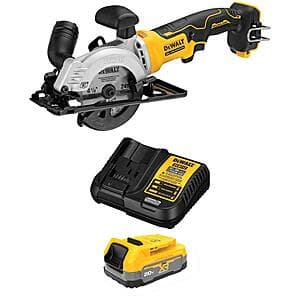 DeWALT ATOMIC 20V MAX Brushless 4.5" Circular Saw w/ 1.7Ah Battery & Charger $159 + Free Pickup