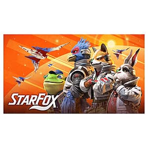 Star Fox Nintendo Switch digital game cover art.