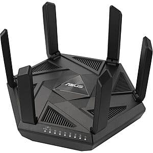 ASUS RT-AXE7800 Tri-Band WiFi 6E 6GHz Extendable Router w/ 2.5G Port $180 + Free Shipping