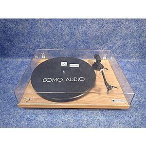 Como Audio Turntable: Bluetooth, Ortofon OM 10 Cartridge, Pro-Ject T1 $180 or Less + Free Shipping