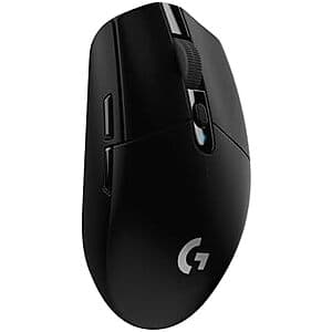 Logitech G305 LIGHTSPEED Wireless Hero 12K Sensor Gaming Mouse + $15 Promo Credit $27
