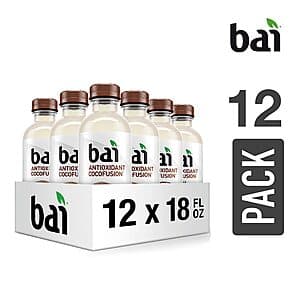 12-Pack 18-Oz Bai Coconut Flavored Water Cocofusions Variety Pack $12 + Free Shipping w/ Prime or $35+