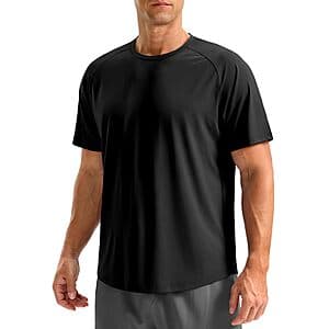 Soothfeel Men's Short Sleeve Athletic Crew Neck T-Shirt (Various) $8