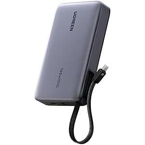 Prime Members: 145W UGREEN Nexode 20000mAh Power Bank w/ Built-in USB-C Cable $45.50 + Free S&H