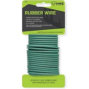 25' HME Rubber Coated Steel Wire Twist Tie (Up to 40-Lbs.) $2.50