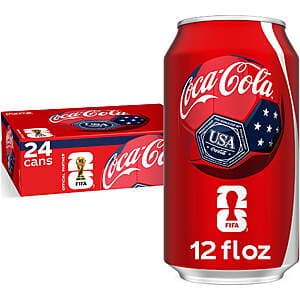 Select Walmart Stores: 24-Pk 12-Oz Coca-Cola (Original, Zero Sugar or Diet) $10