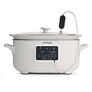 6-Quart Crock-Pot Programmable Slow Cooker w/ Sous Vide (Oat Milk) $56.95 + Free S/H