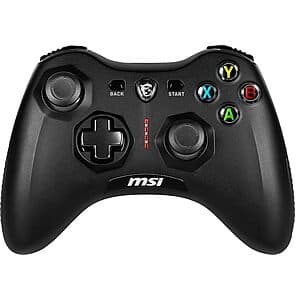 MSI Force GC30 V2 PC & Android Wireless Gaming Controller (Black) $15