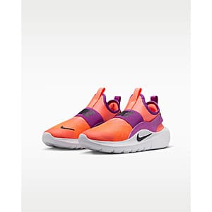 Nike Big Kids' Shoes: Nike Flex Runner 4 (Mango/Purple) $32 & More