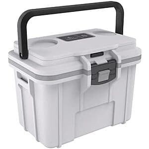 8-Quart Pelican Personal Cooler & Dry Box (White/Gray) $51.55 + Free Shipping